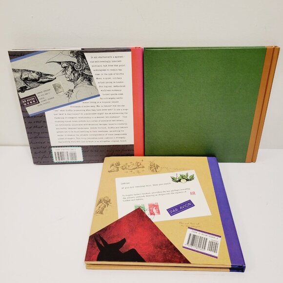 Griffin & Sabine, Sabine's Notebook, The Golden Mean by Nick Bantock Book Lot - Picture 11 of 11